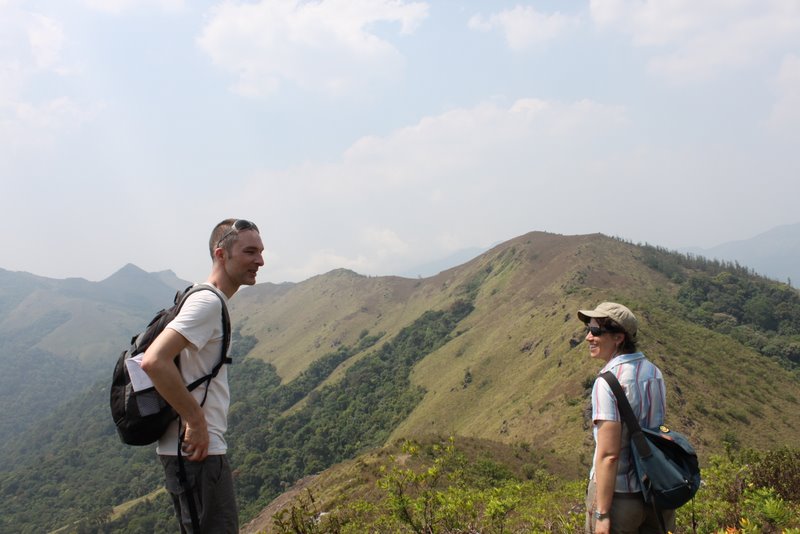 India 2010 - Coorg - Honey Valley - Trek towards Tadiandamol - Ridge Walk